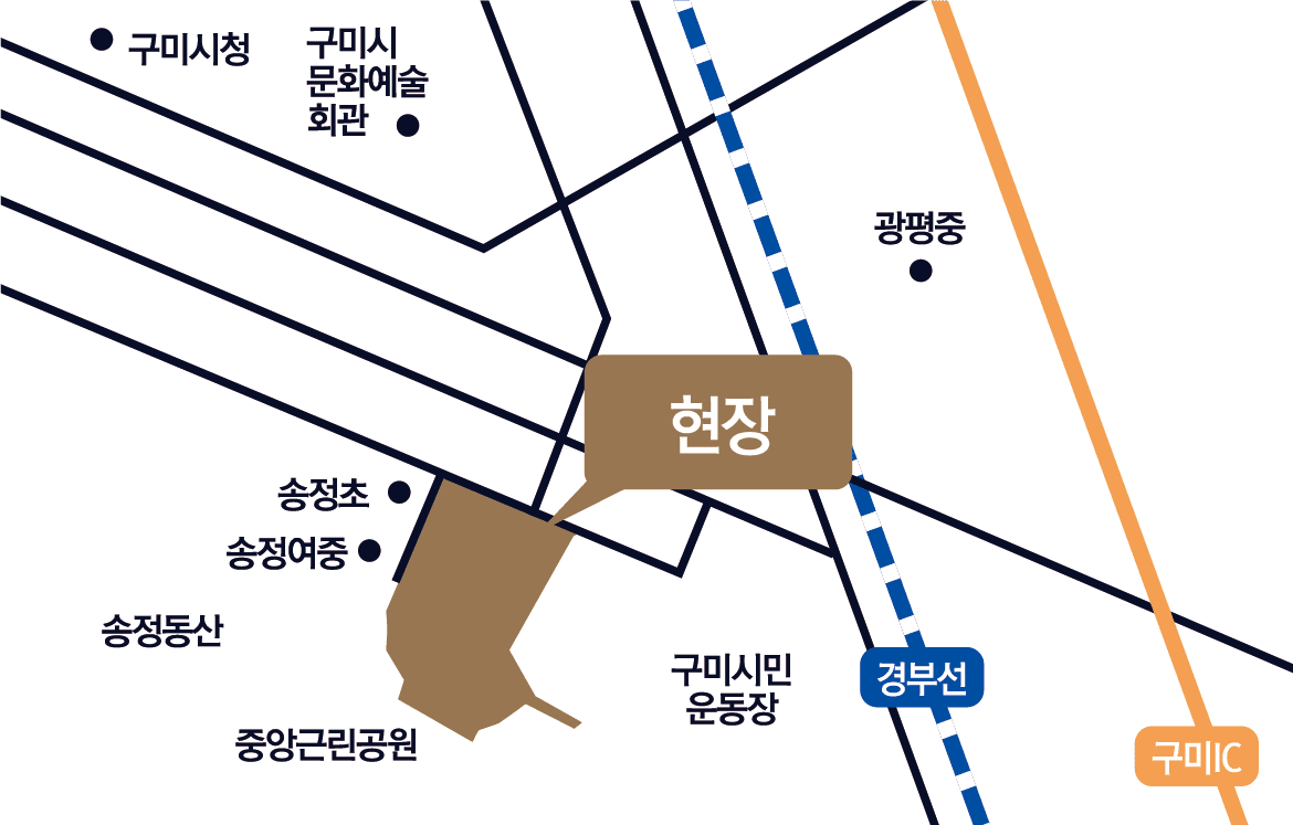 건설현장 약도
