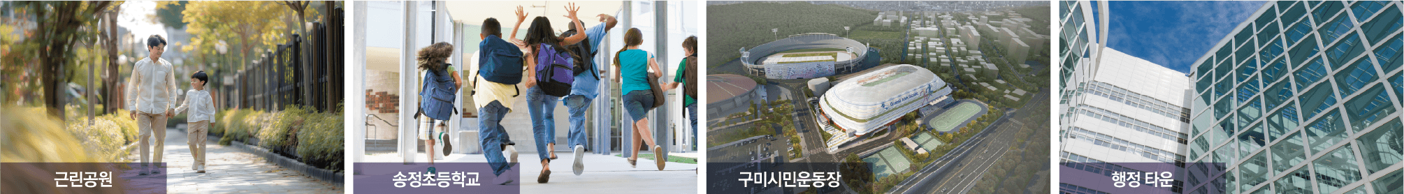구미 상세 입지 지도