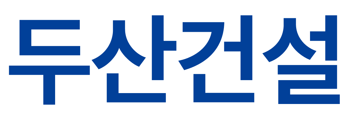두산건설 로고
